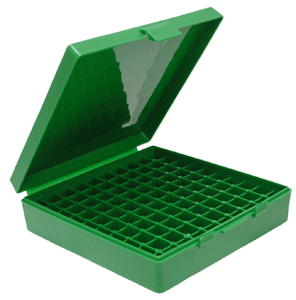 100-ROUNDS GREENMTM AMMO BOX 45ACP/40SW/10MM - American Ordnance