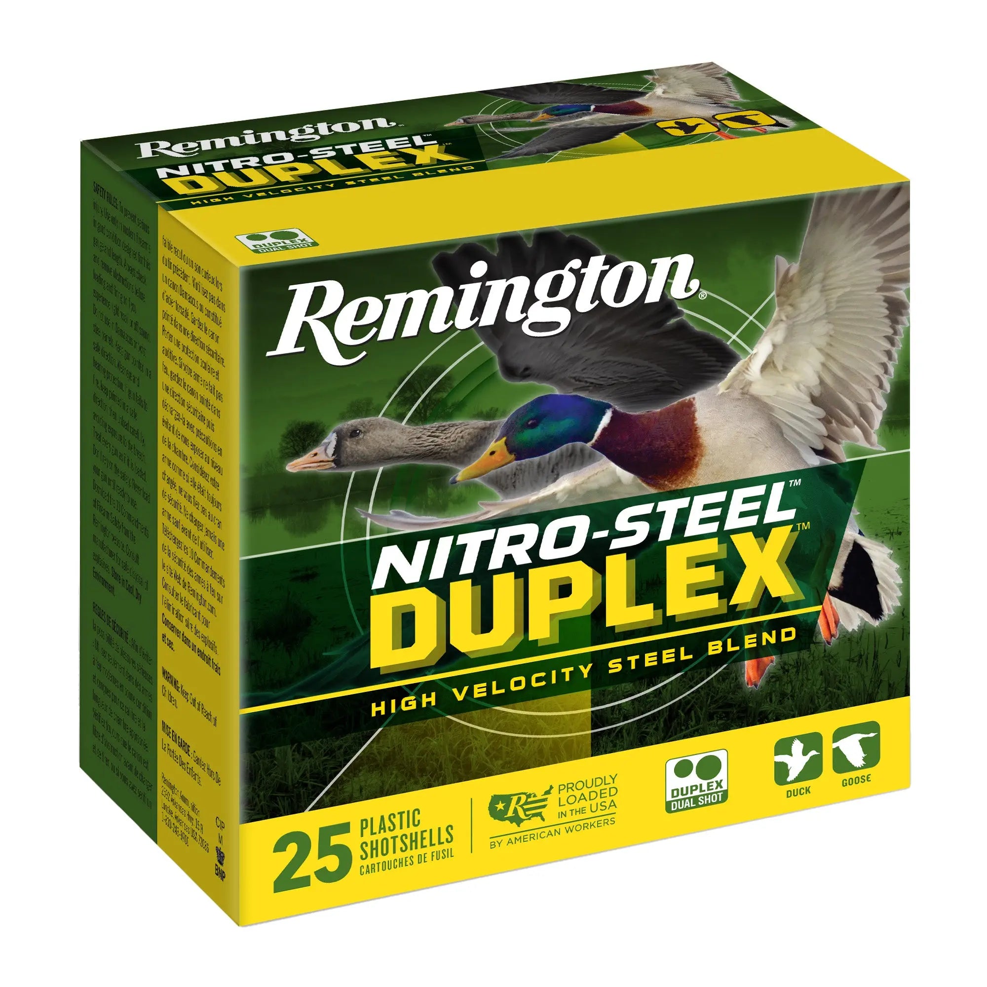 REM NITRO STL DPLX 12GA 3" BB/#4 - American Ordnance