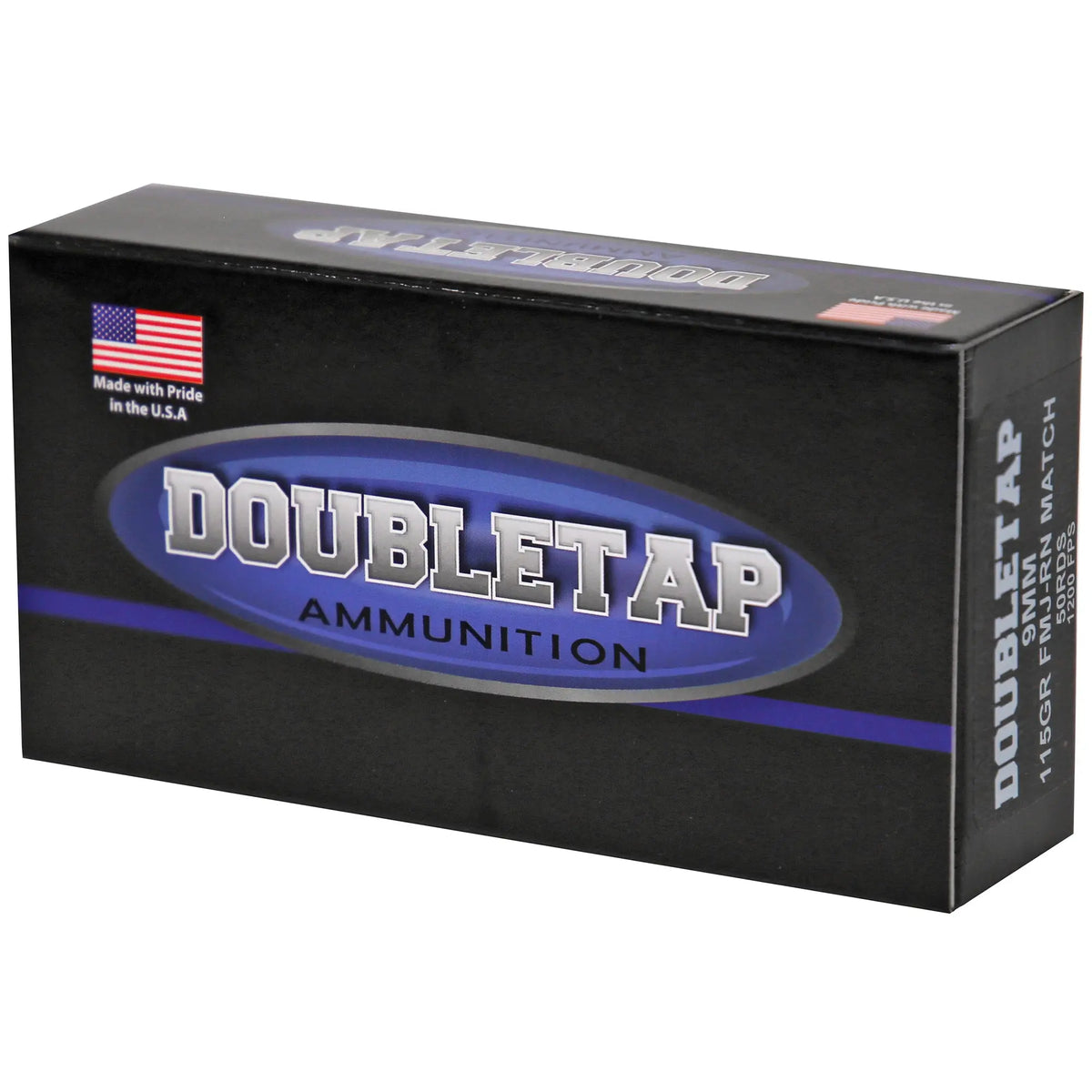 DBLTAP 9MM 115GR FMJ 50/1000 - American Ordnance