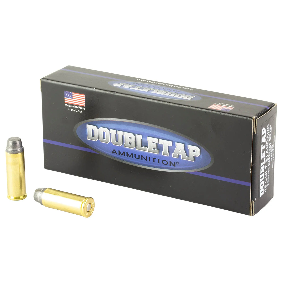 DBLTAP 45LC 255GR HARDCAST 20/1000 - American Ordnance