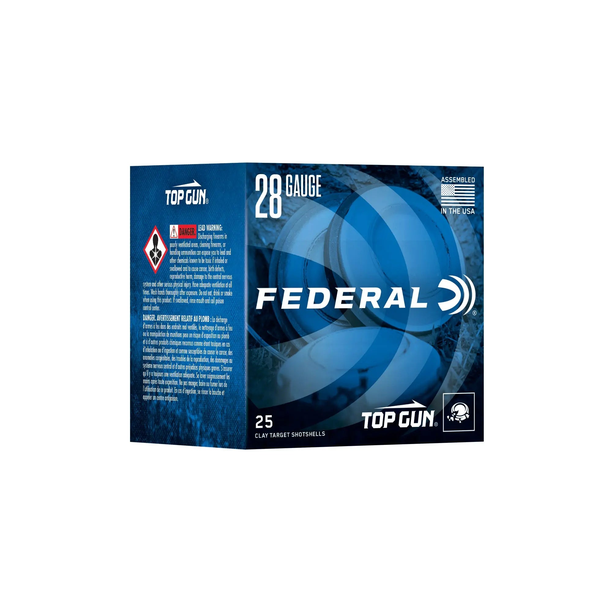 FED TOP GUN 28GA 2.75" #9 25/250 - American Ordnance