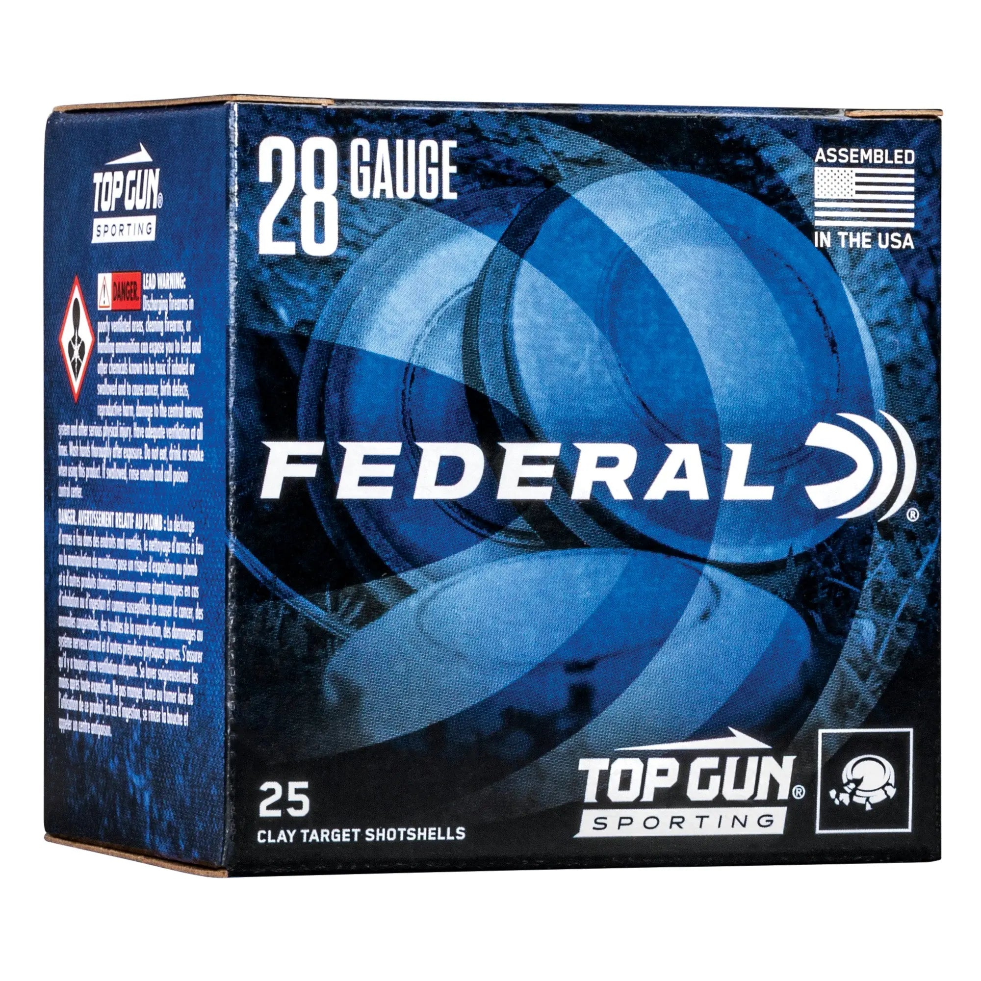FED TOP GUN 28GA 2.75" #7.5 25/50 - American Ordnance