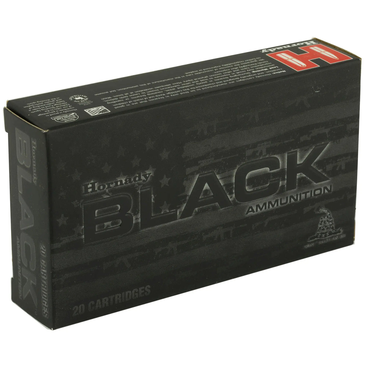 HRNDY BLACK 6.8SPC 110GR VMAX 20/200 - American Ordnance