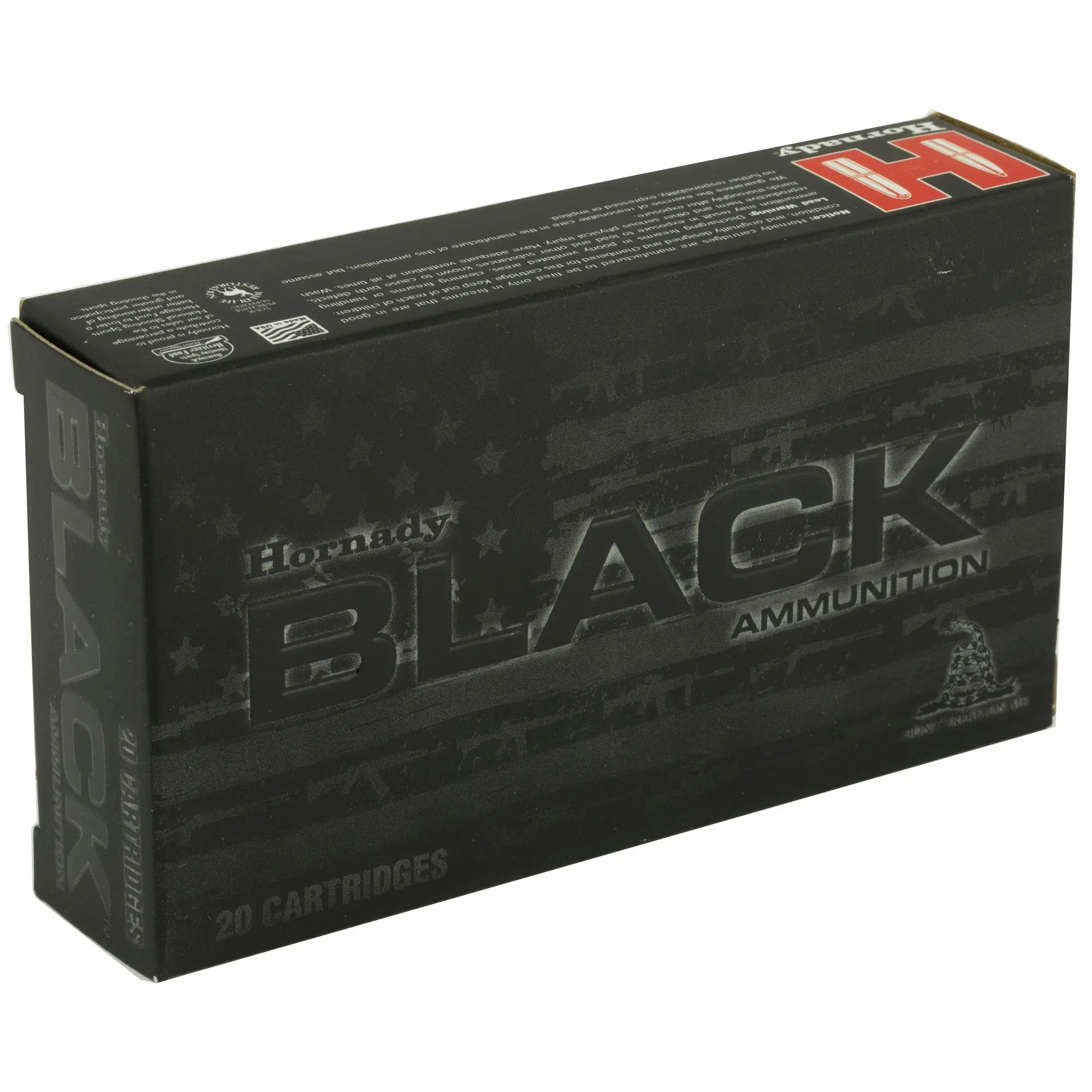 HRNDY BLACK 6.8SPC 110GR VMAX 20/200 - American Ordnance