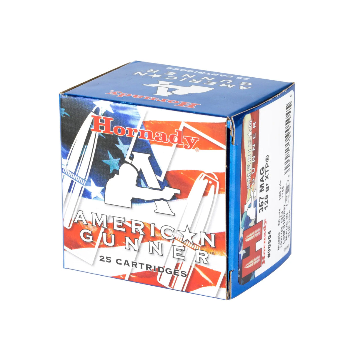 HRNDY AG 357MAG 125GR XTP 25/250 - American Ordnance