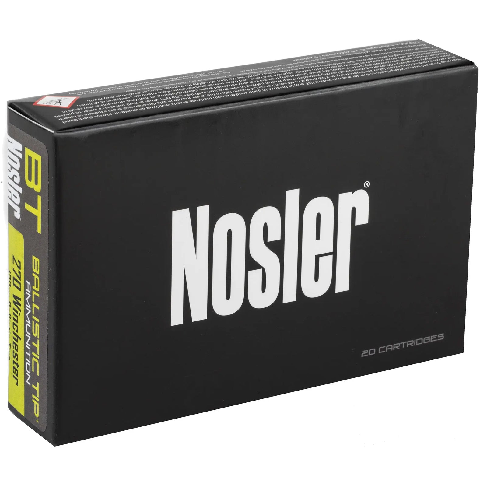 NOSLER 270WIN 130GR BT 20/200 - American Ordnance
