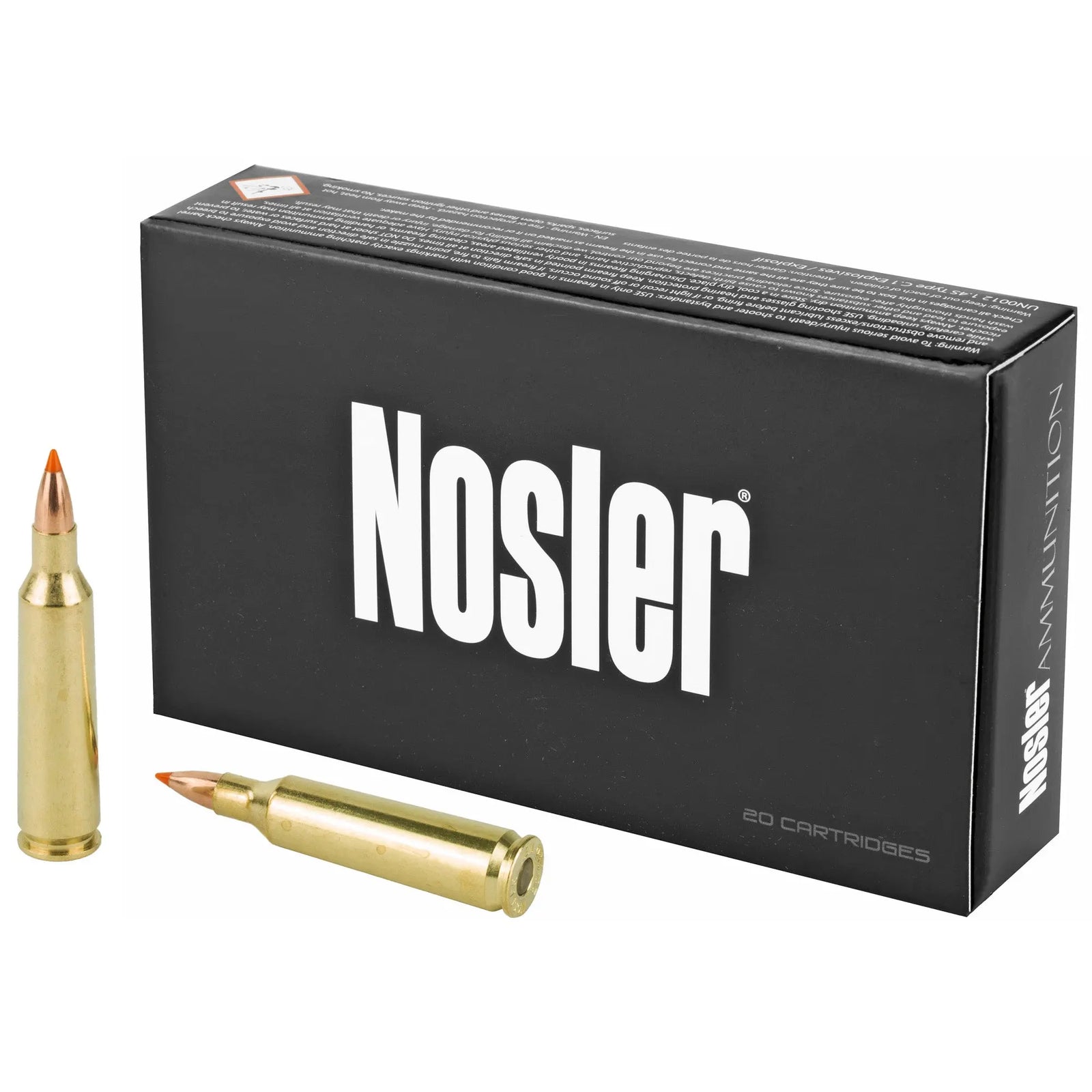 NOSLER 22-250 55GR BT 20/200 - American Ordnance