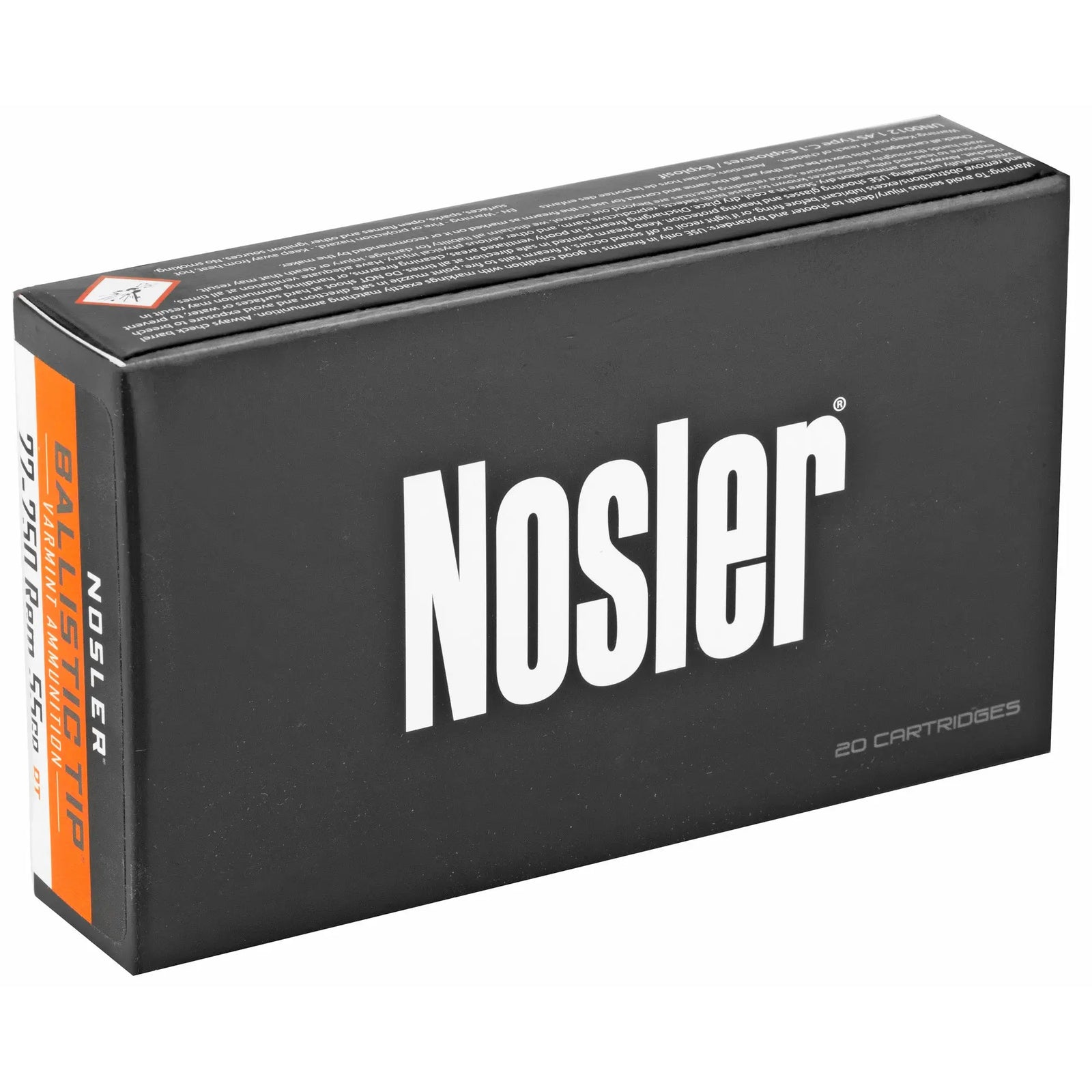 NOSLER 22-250 55GR BT 20/200 - American Ordnance
