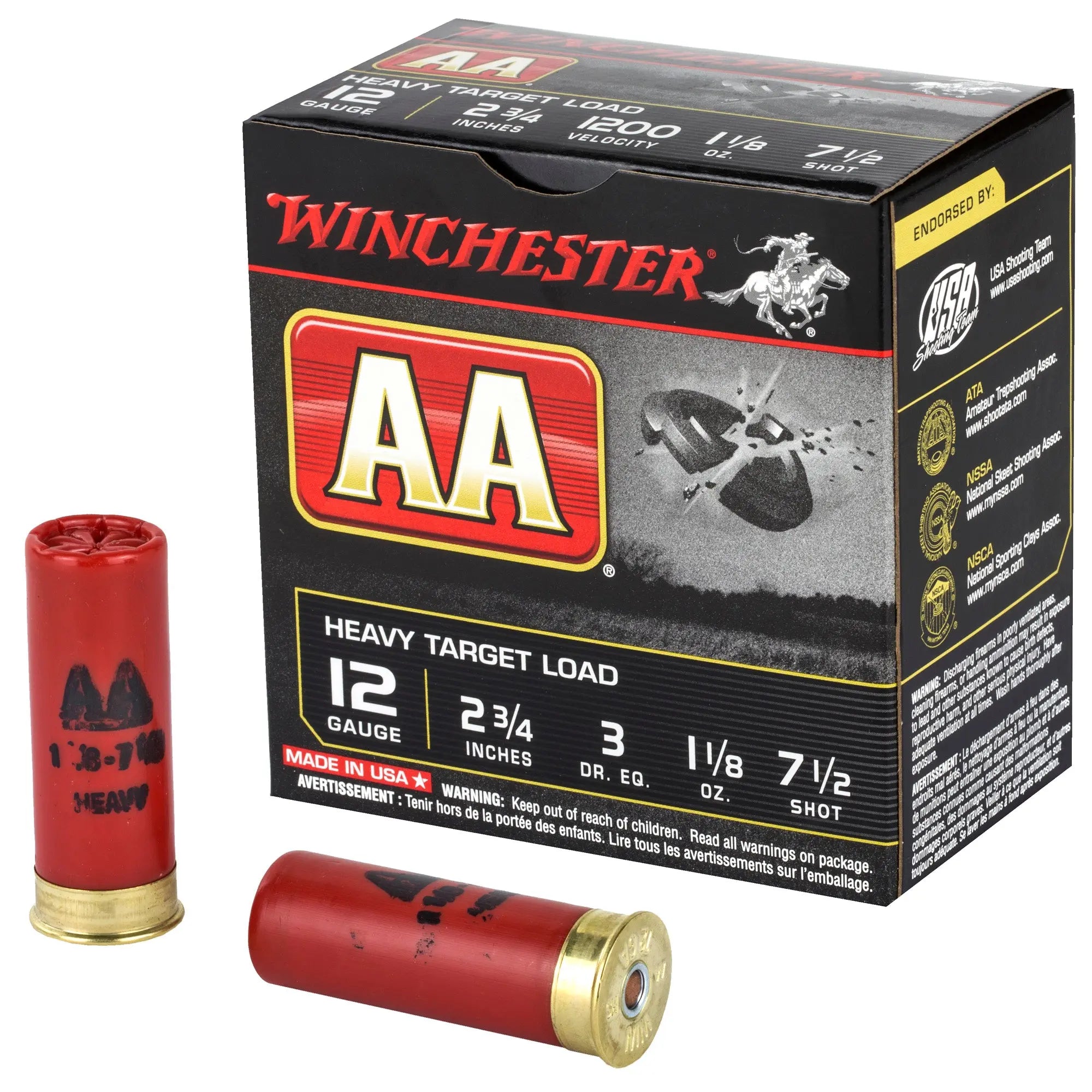 WIN AA HVY TGT 2.75" #7.5 25/250 - American Ordnance