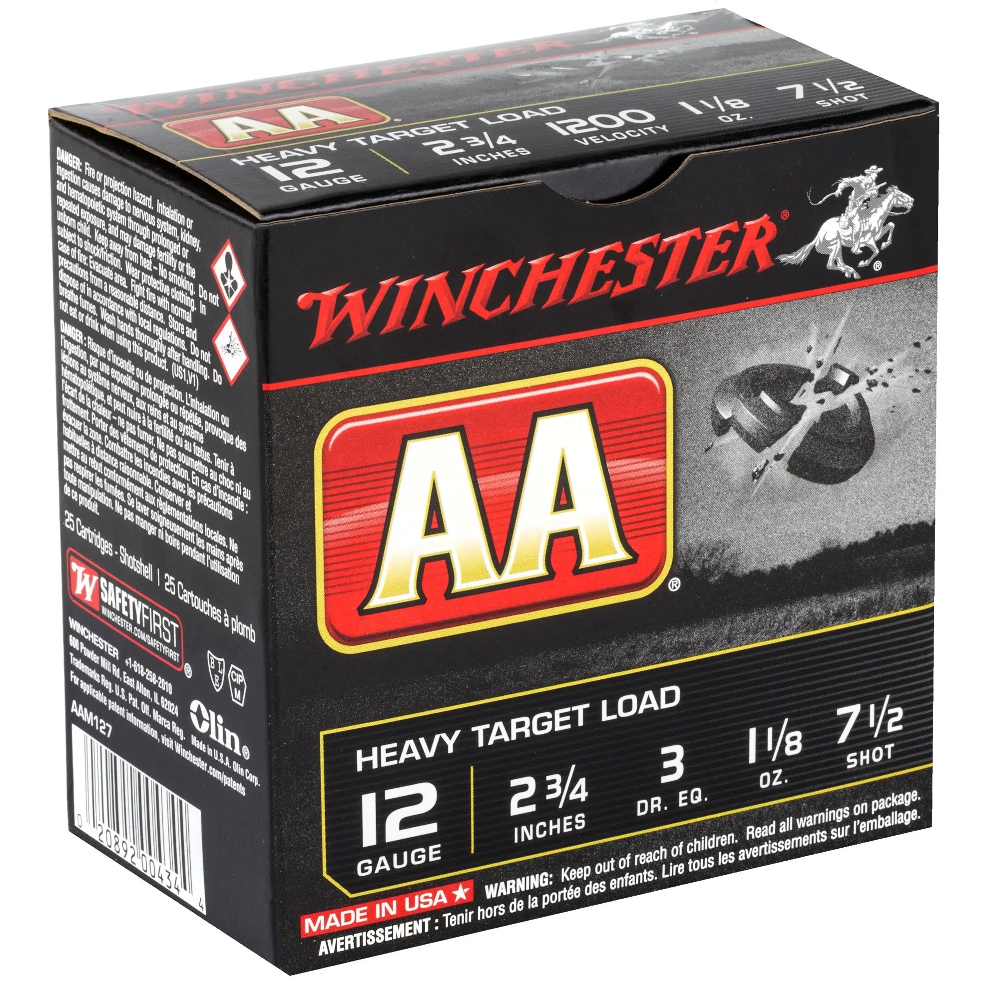 WIN AA HVY TGT 2.75" #7.5 25/250 - American Ordnance