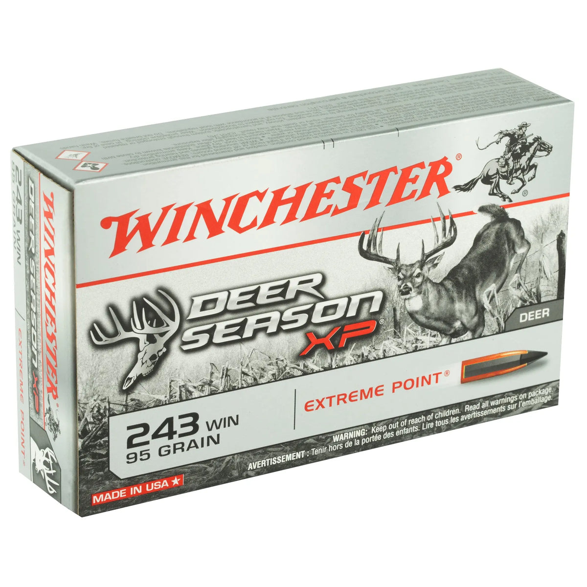 WIN DEER SEASON 243WIN 95GR 20/200 - American Ordnance