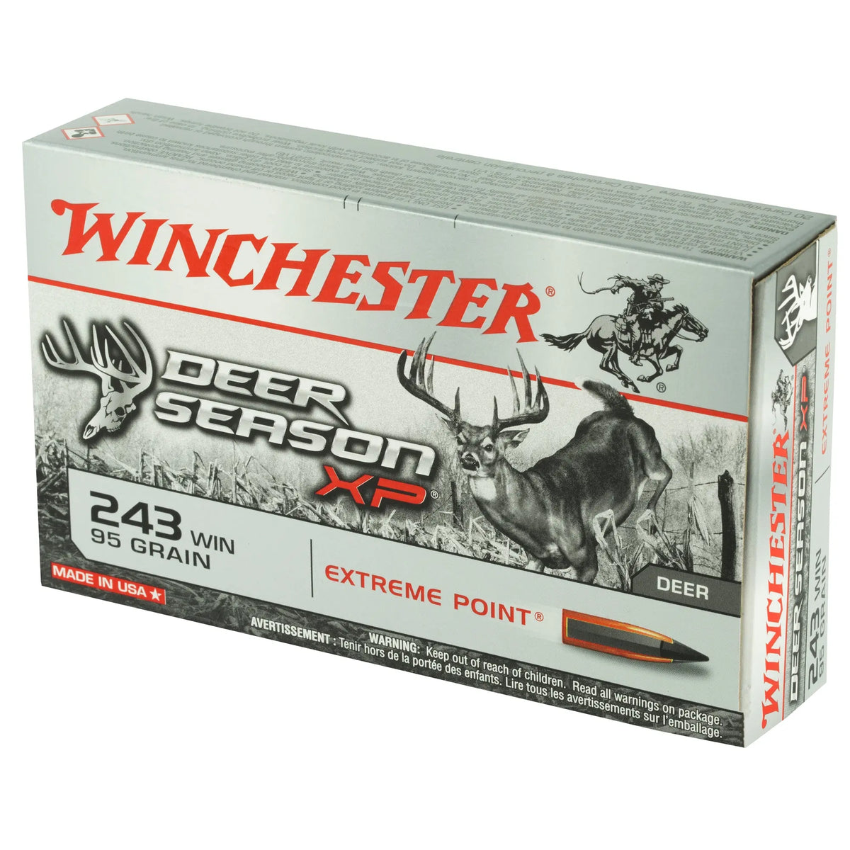 WIN DEER SEASON 243WIN 95GR 20/200 - American Ordnance