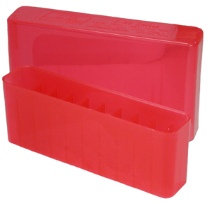 20-ROUNDS SLIP TOP STYLEMTM AMMO BOX LARGE RIFLE - American Ordnance