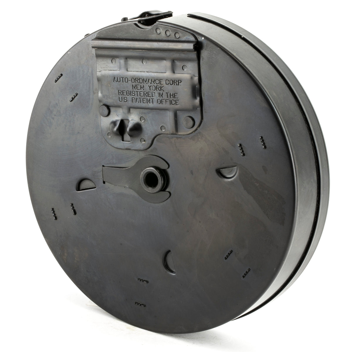 MAG AUTO ORD 50RD DRUM 45ACP BL - American Ordnance