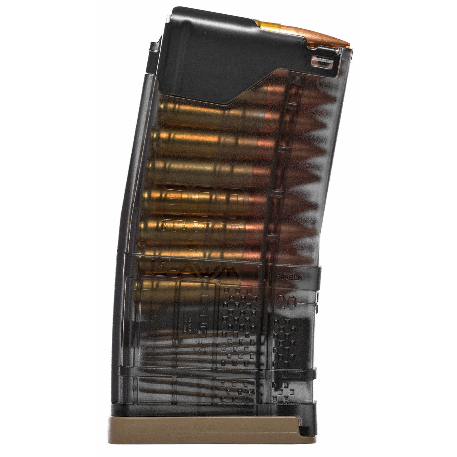 LANCER L5AWM 300BLK 20RD TRANS SMOKE - American Ordnance