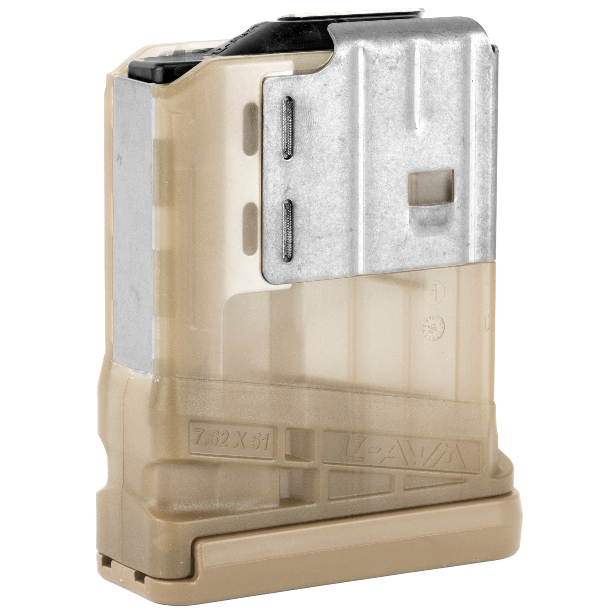 LANCER L7AWM 7.62 10RD TRANS FDE - American Ordnance
