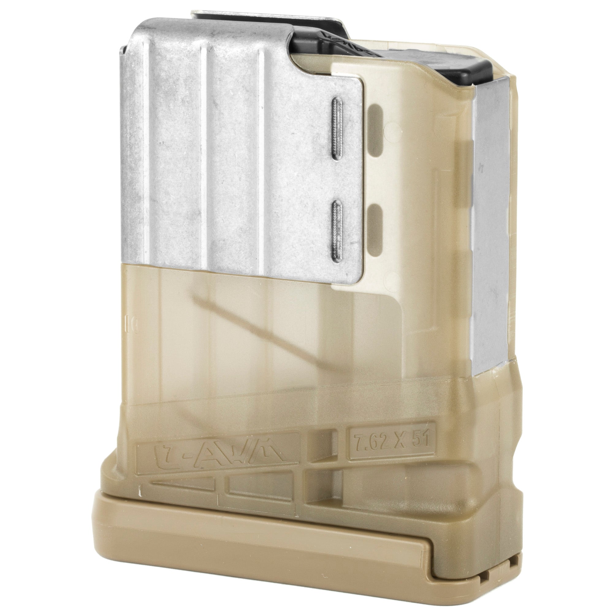 LANCER L7AWM 7.62 10RD TRANS FDE - American Ordnance