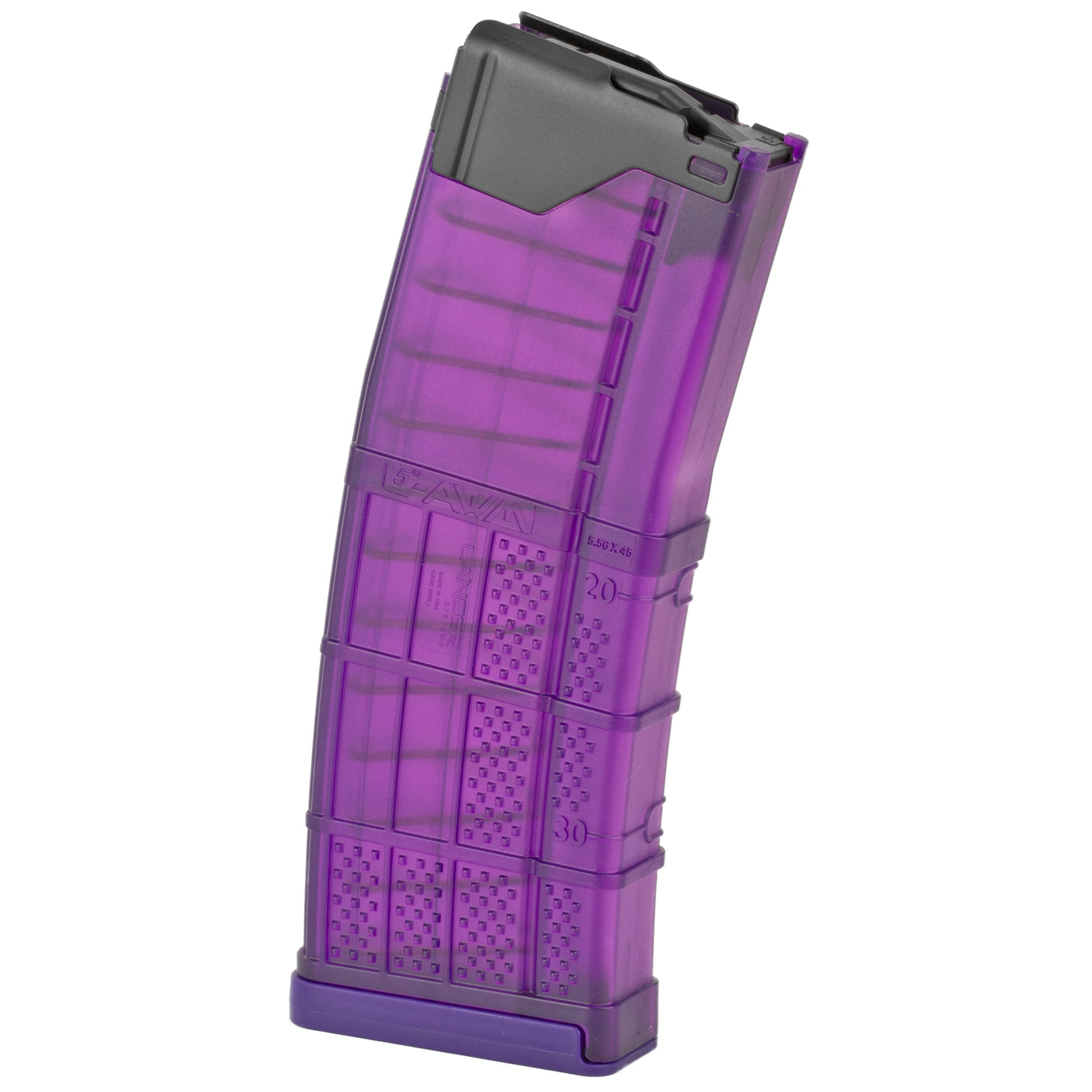 LANCER L5AWM 223REM 30RD TRANS PRPLE - American Ordnance