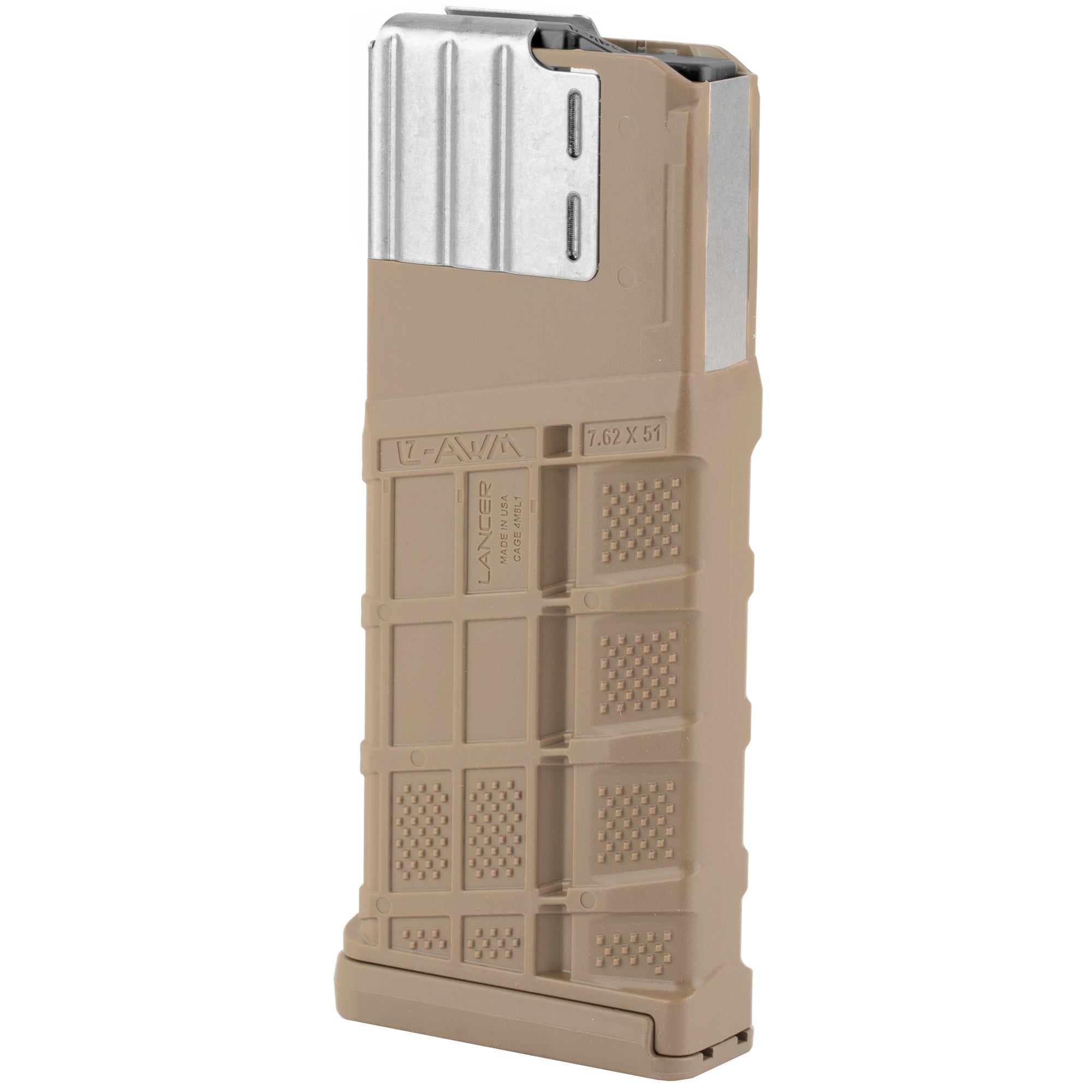 LANCER L7AWM 7.62 25RD OPAQUE FDE - American Ordnance