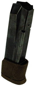 W/FINGER EXT. BLACK/BROWN BASES&W MAGAZINE M&P45 14RD - American Ordnance