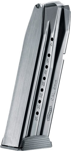 9MM 16RD BLUED STEELWALTHER MAGAZINE CREED/PPX - American Ordnance