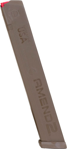 DBL STCK 9MM 34 RD POLYMER FDEAMEND2 MAGAZINE FOR GLOCK - American Ordnance