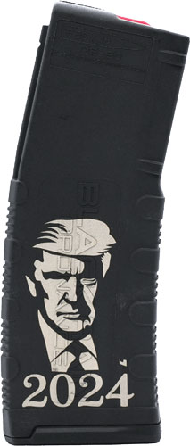 30RD BLACK TRUMP 2024BLACK RAIN MAGAZINE 5.56X45 - American Ordnance