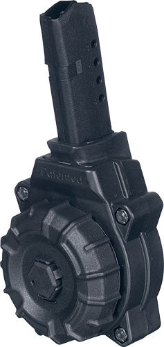9MM 30RD DRUM BLACK POLYMERPRO MAG MAGAZINE FOR GLOCK 43 - American Ordnance