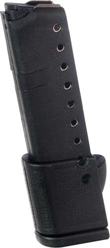 380ACP 10RD BLACK POLYMERPRO MAG MAGAZINE FOR GLOCK 42 - American Ordnance