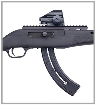 22LR 25RD BLACK SYNTHETICMOSSBERG BLAZE HNTG MAGAZINE - American Ordnance