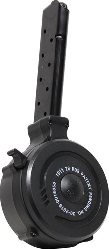 45ACP 28RD DRUM BLACKIVER JOHNSON MAGAZINE 1911 FS - American Ordnance