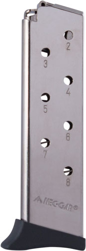 380ACP 8RD FINGER REST NICKELMEC-GAR MAGAZINE BERSA THUNDER - American Ordnance