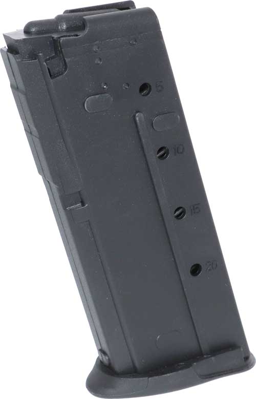20RD BLACK POLYMERMPA MAGAZINE 5.7X28MM - American Ordnance