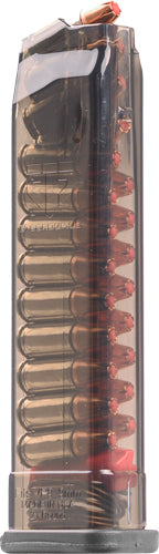 EXTENDED CARBON SMOKEETS MAGAZINE H&K VP9 9MM 21RD - American Ordnance