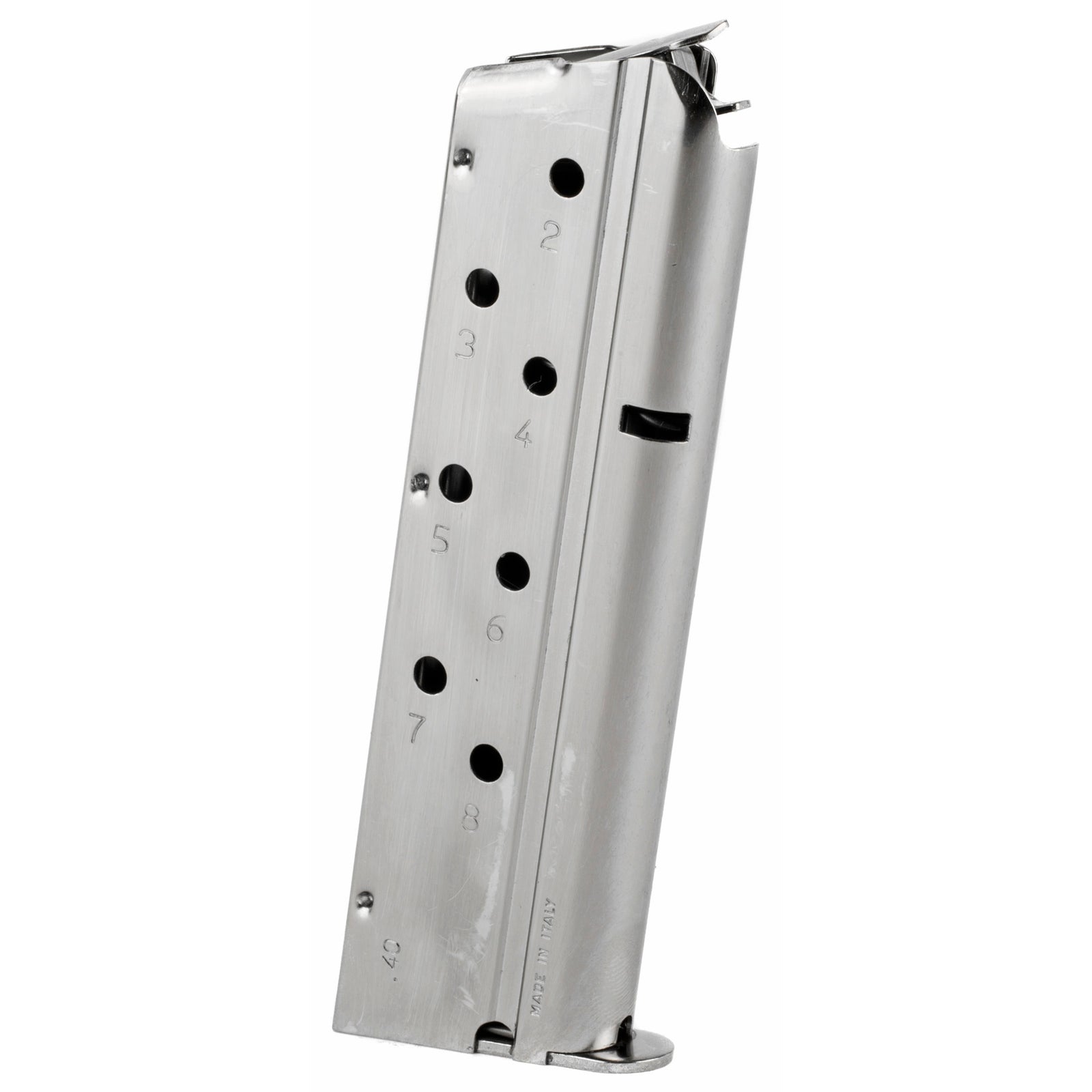 MEC-GAR MAG 1911 40S&W 8RD NICKEL - American Ordnance
