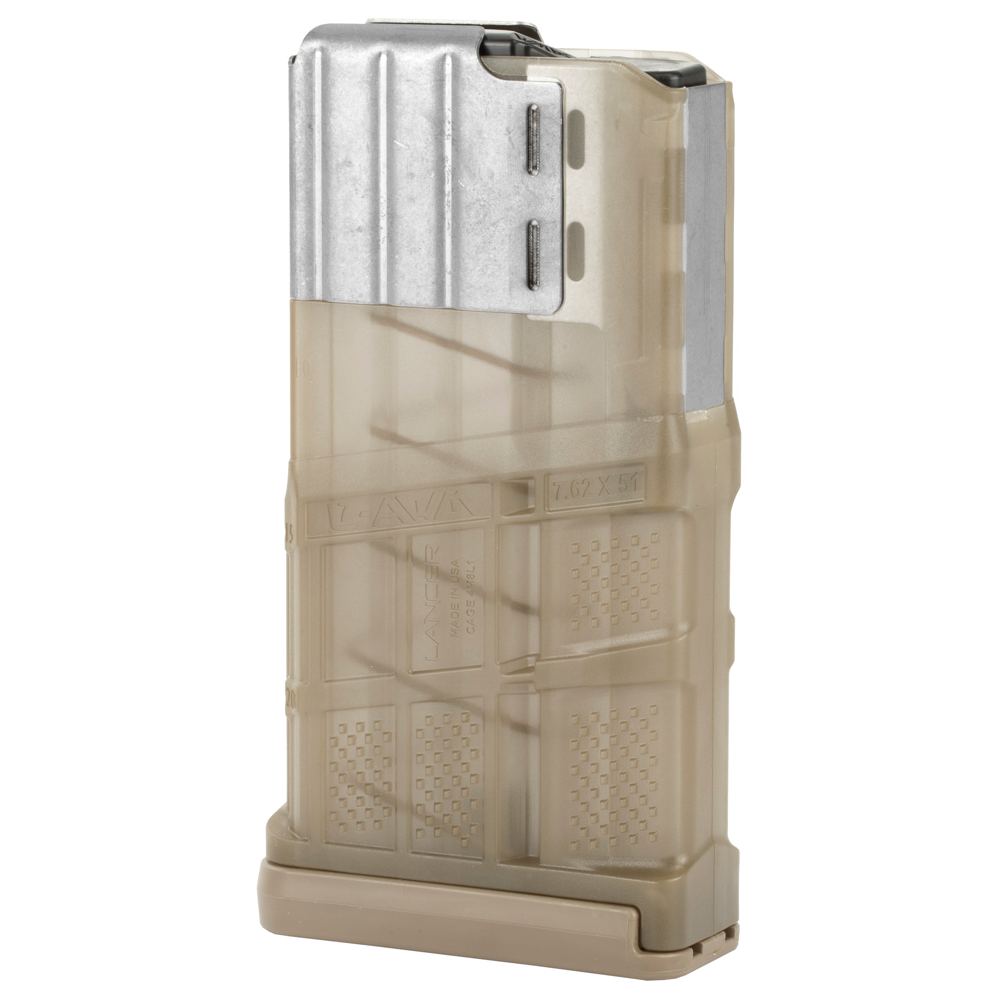 LANCER L7AWM 7.62 20RD TRANS FDE - American Ordnance