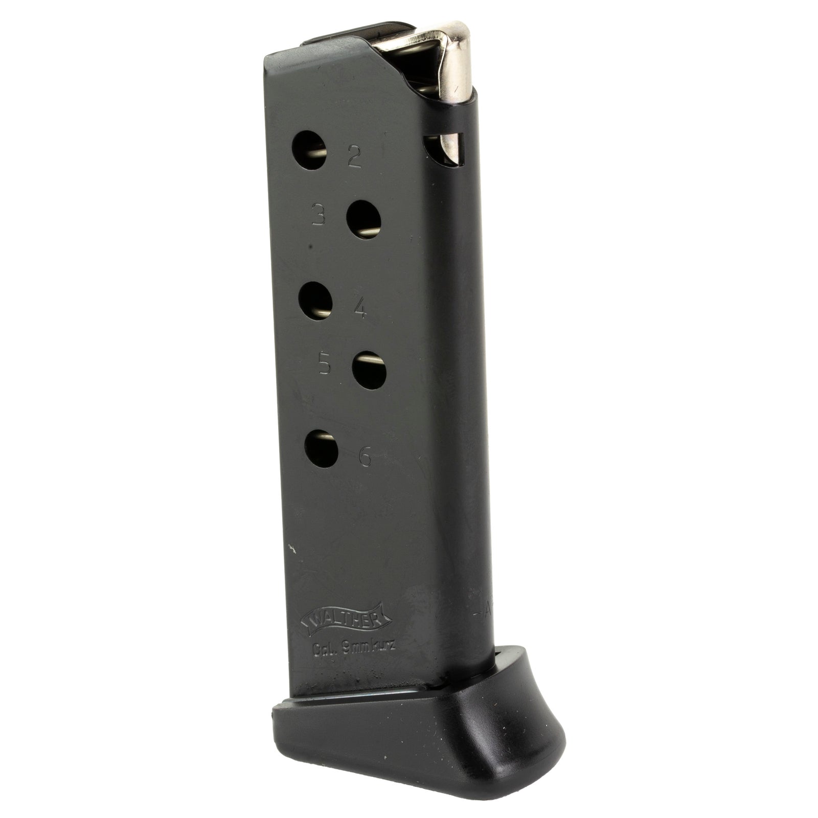 MAG WAL PPK 380ACP 6RD AFC BLK FR - American Ordnance