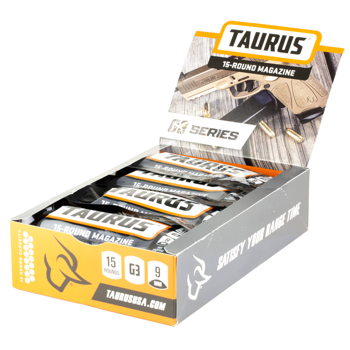 MAG TAURUS G3 9MM 15RD BLK 12PK - American Ordnance