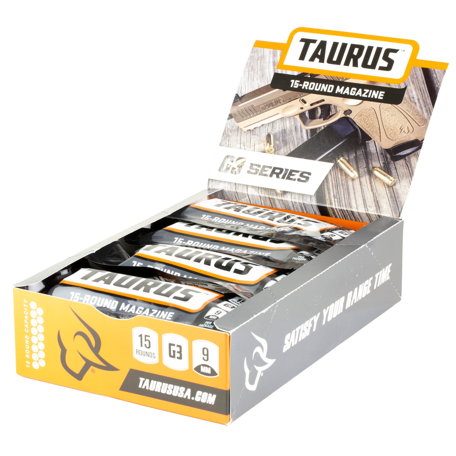 MAG TAURUS G3 9MM 15RD BLK 12PK - American Ordnance