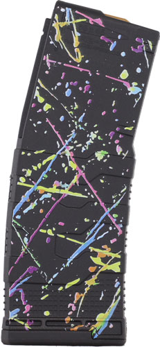 30RD POLY MOD3 NEON SPLATTERAMEND2 AR-15 MAGAZINE 5.56X45 - American Ordnance