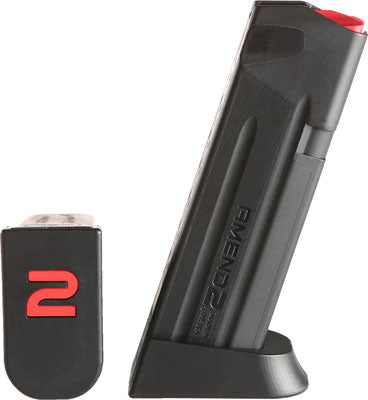 10RD POLYMER BLACKAMEND2 MAGAZINE FOR GLOCK 19 - American Ordnance