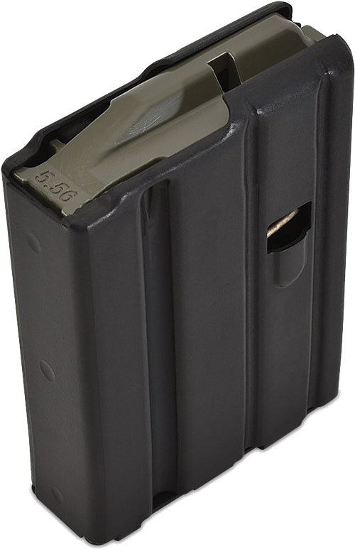 10RD ALUMINUM BLACK AR15D&H TACTICAL MAGAZINE 5.56X45 - American Ordnance