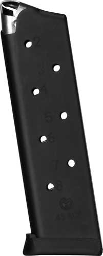 45ACP 8RD BLACK REMOVABLE BASEMETALFORM MAGAZINE 1911 GOVT. - American Ordnance