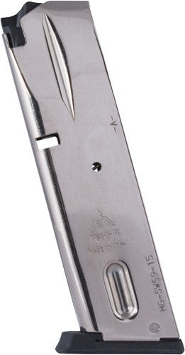 SERIES 9MM LUGER 15RD NICKELMEC-GAR MAGAZINE S&W 5900 - American Ordnance