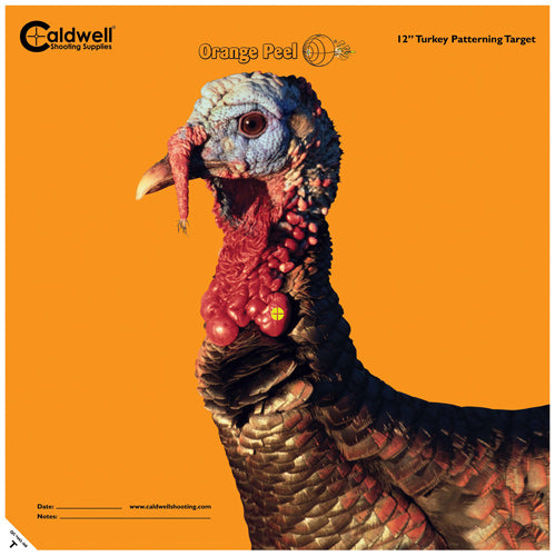TARGET 12" 5-PACKCALDWELL ORANGE PEEL TURKEY - American Ordnance
