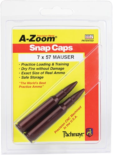 MAUSER 2-PACKA-ZOOM METAL SNAP CAP 7X57 - American Ordnance