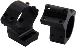 2PC BLACK MATTE FOR X-BOLTBROWNING X-LOCK MOUNTS 1" LOW - American Ordnance