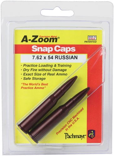 7.62X54R 2-PACKA-ZOOM METAL SNAP CAP - American Ordnance