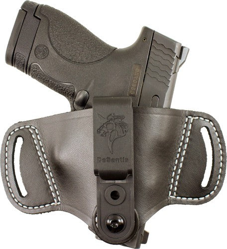 IWB/OWB LEATHER SMALL AUTOS BLDESANTIS OUTBACK HOLSTER AMBI - American Ordnance