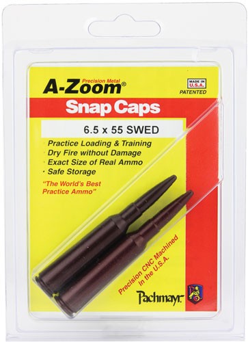SWEDISH MAUSER 2-PACKA-ZOOM METAL SNAP CAP 6.5X55 - American Ordnance